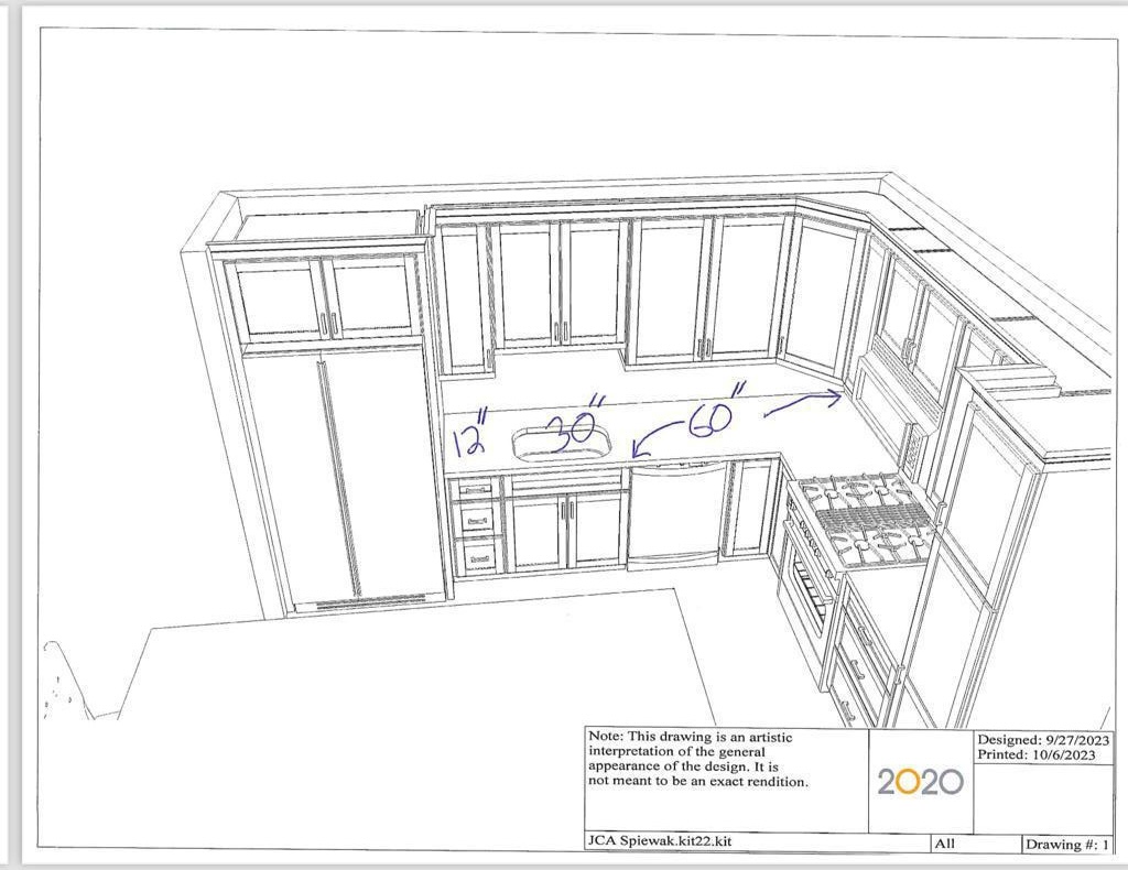 Kitchen Construction Blueprint 4